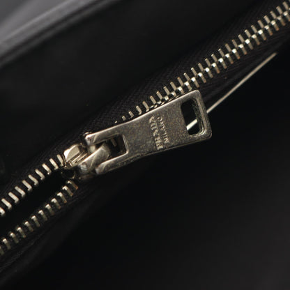 Re-Nylon ハンドバッグ トートバッグ ナイロン レザー ブラック プラダ バッグ PRADA