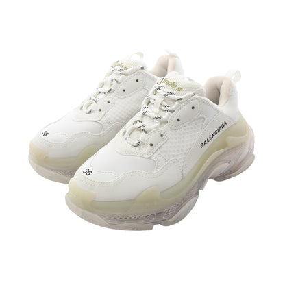 TRIPLE S トリプルS スニーカー ファブリック レザー ホワイト バレンシアガ シューズ BALENCIAGA