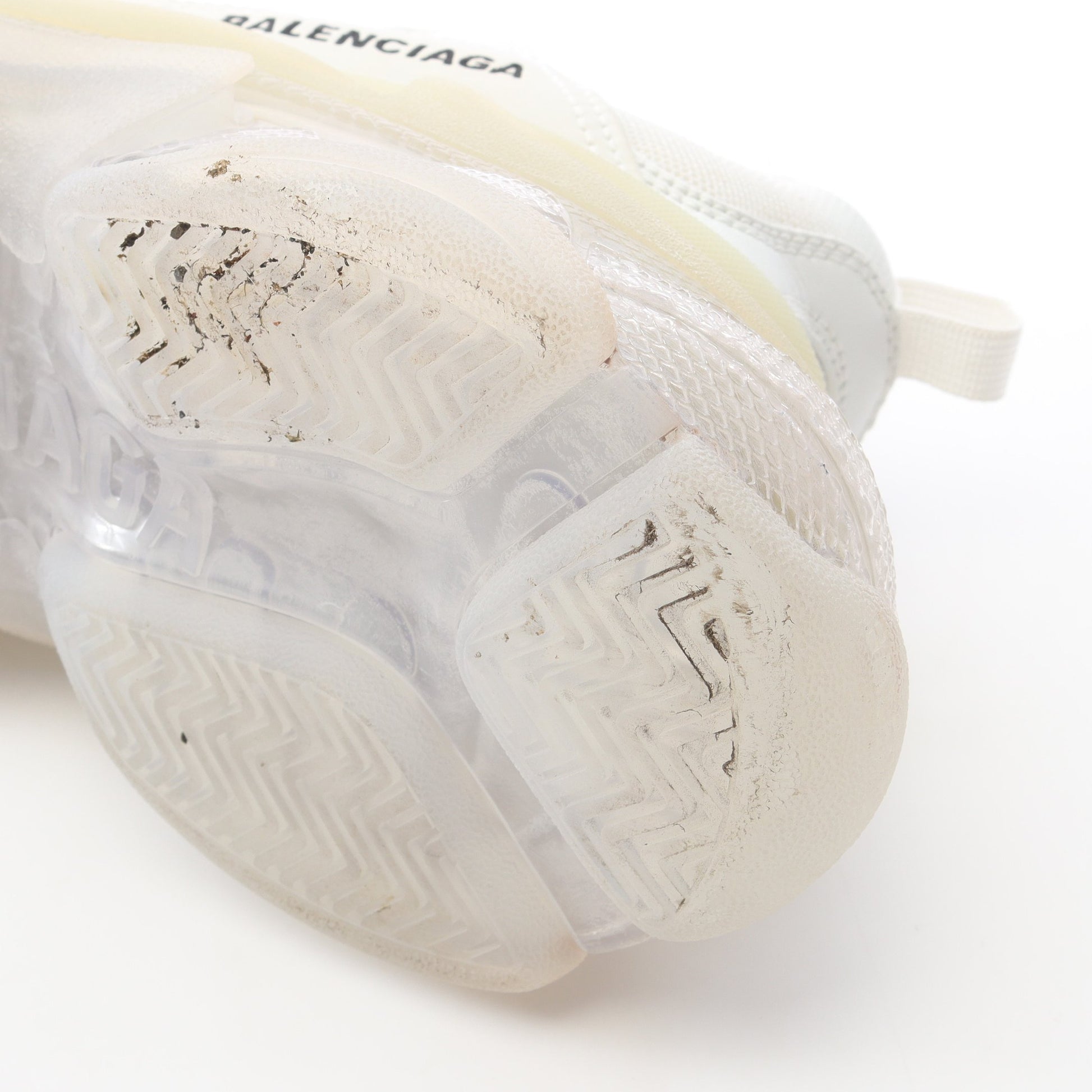 TRIPLE S トリプルS スニーカー ファブリック レザー ホワイト バレンシアガ シューズ BALENCIAGA