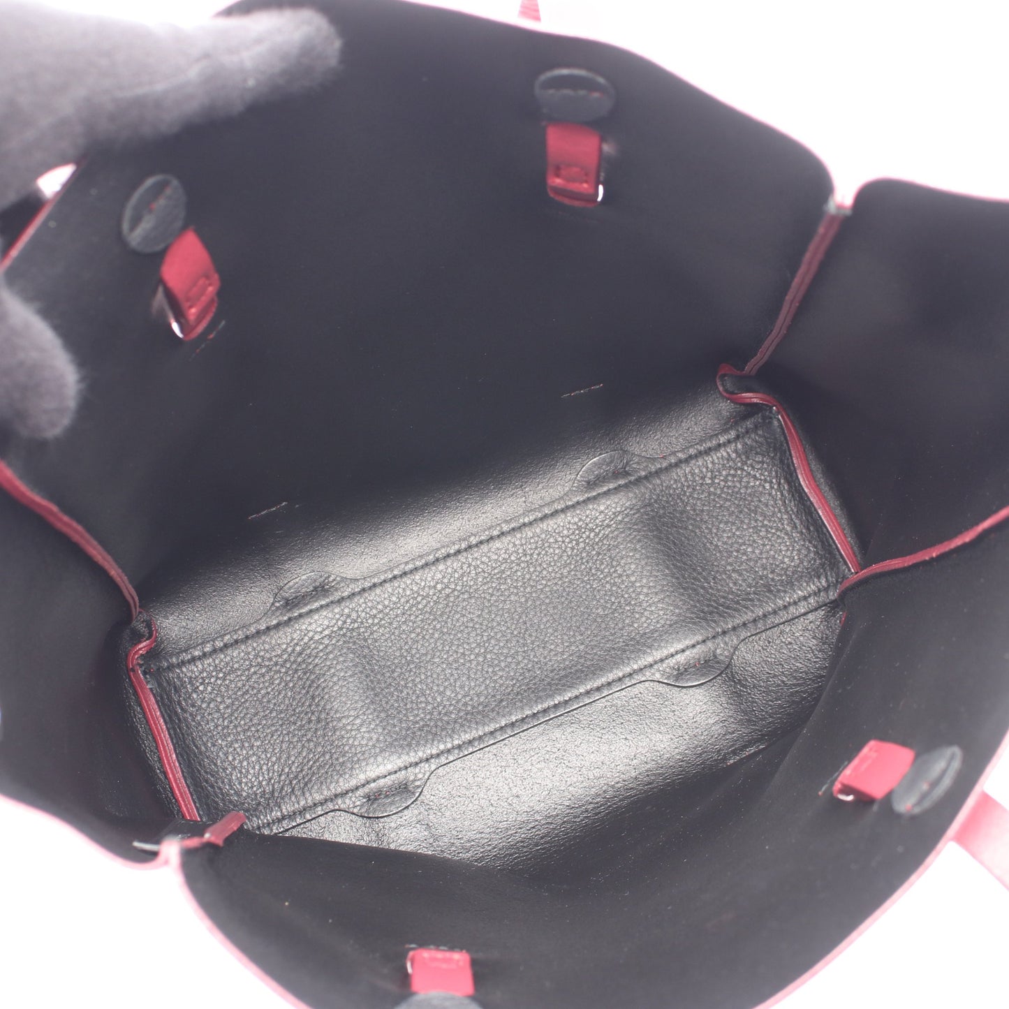 エブリデイ トート XS 2WAY ハンドバッグ トートバッグ レザー ボルドー バレンシアガ