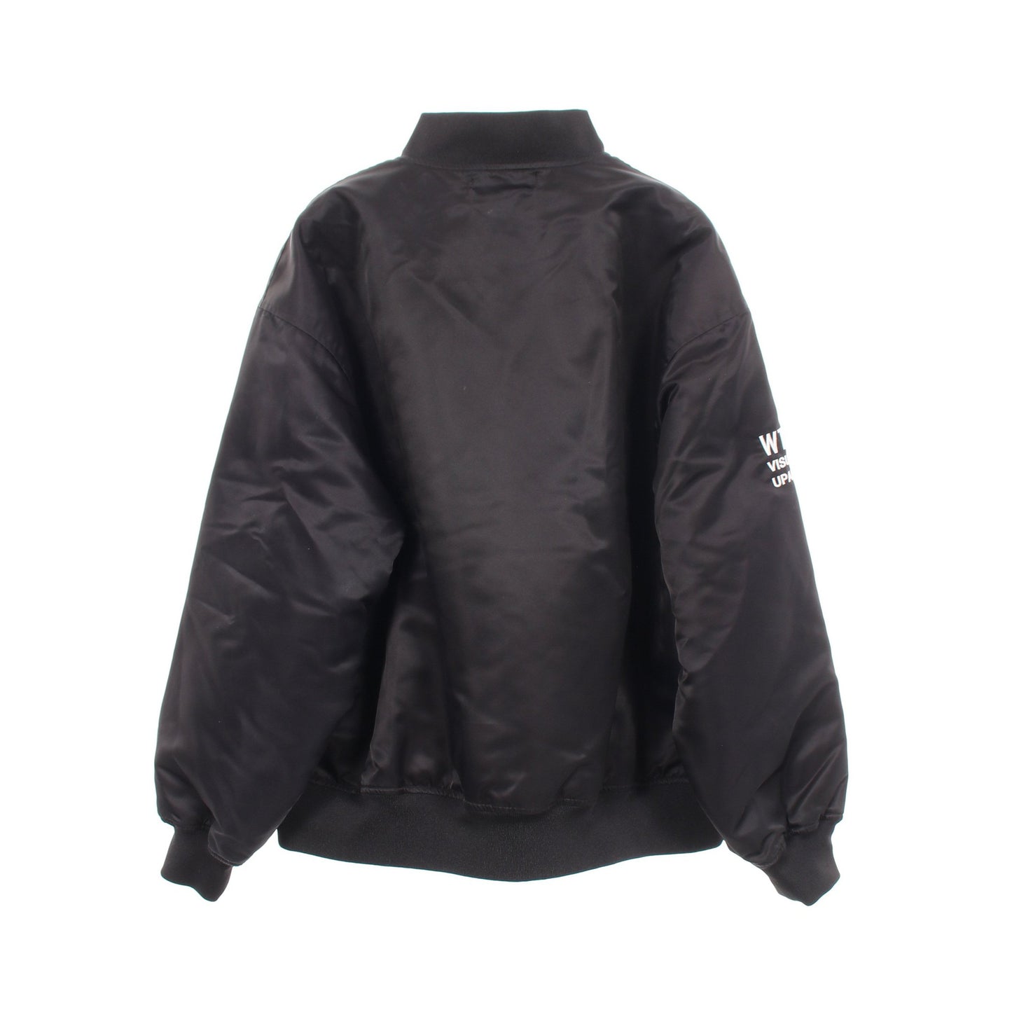 TEAM JACKET 中綿入りブルゾン ボンバージャケット ナイロン ブラック ダブルタップス アウター WTAPS