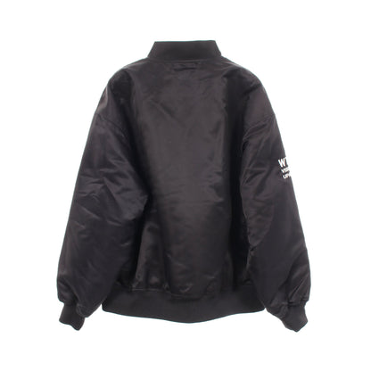 TEAM JACKET 中綿入りブルゾン ボンバージャケット ナイロン ブラック ダブルタップス アウター WTAPS