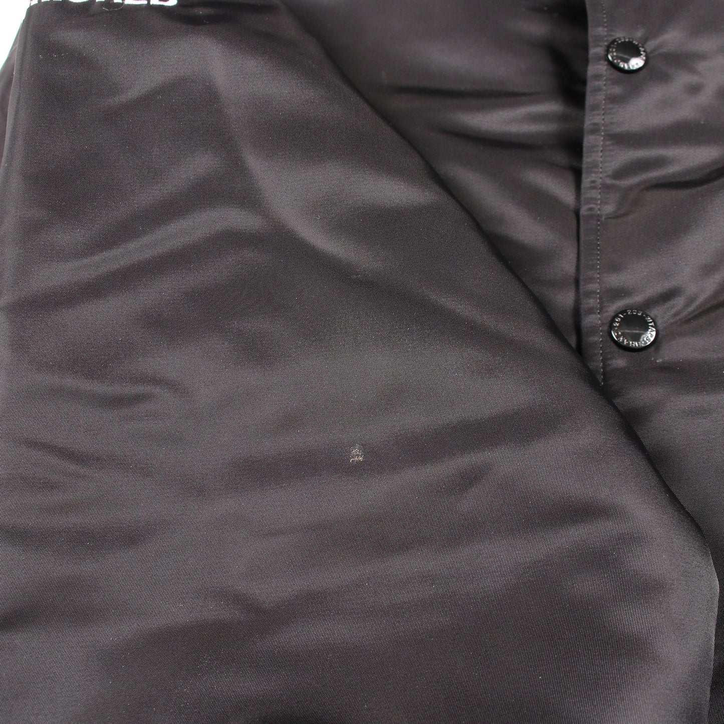 TEAM JACKET 中綿入りブルゾン ボンバージャケット ナイロン ブラック ダブルタップス アウター WTAPS