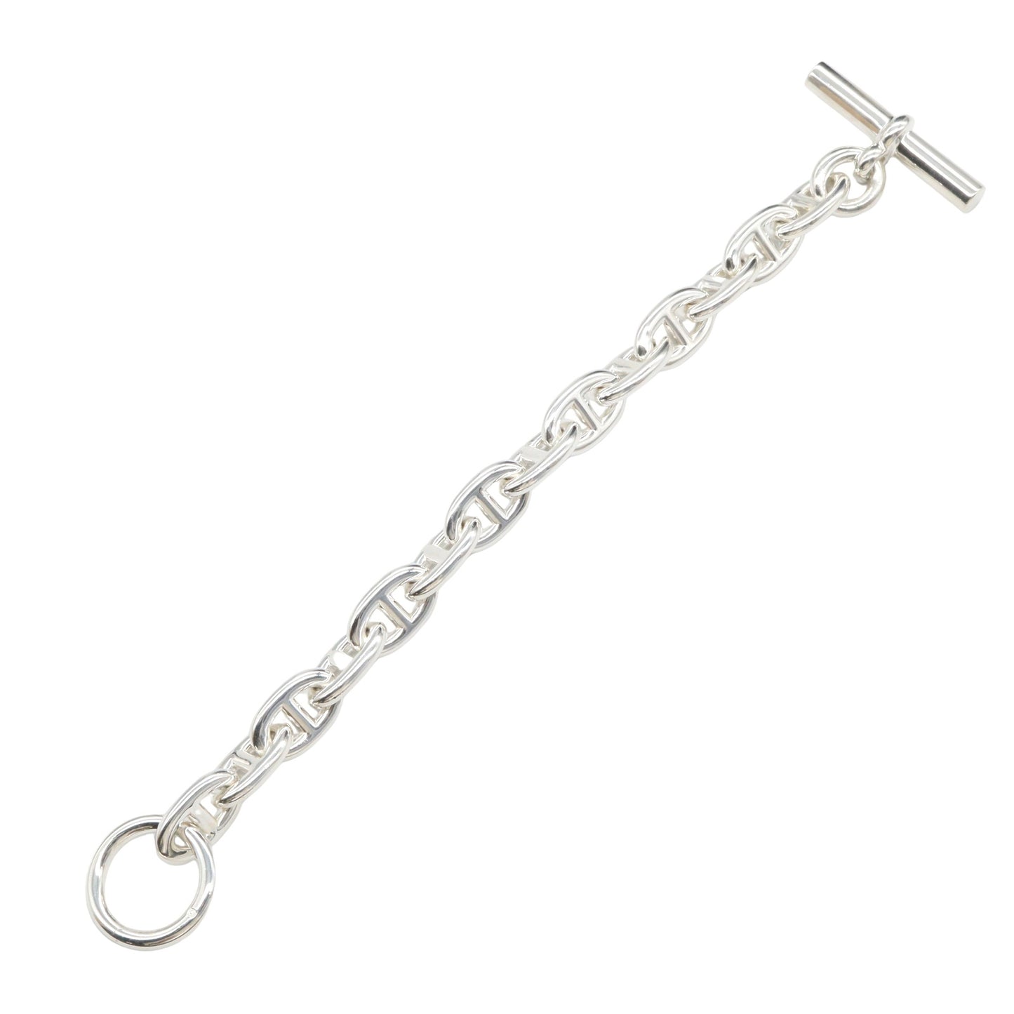 シェーヌダンクルMM 14コマ ブレスレット ブレスレット SV925 シルバー エルメス アクセサリー HERMES
