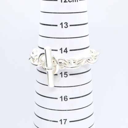 シェーヌダンクルMM 14コマ ブレスレット ブレスレット SV925 シルバー エルメス アクセサリー HERMES