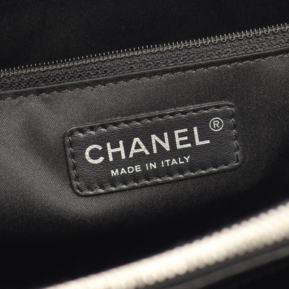マトラッセ グランドショッピング GST チェーンショルダーバッグ チェーントートバッグ キャビアスキン ブラック シルバー金具 シャネル バッグ CHANEL