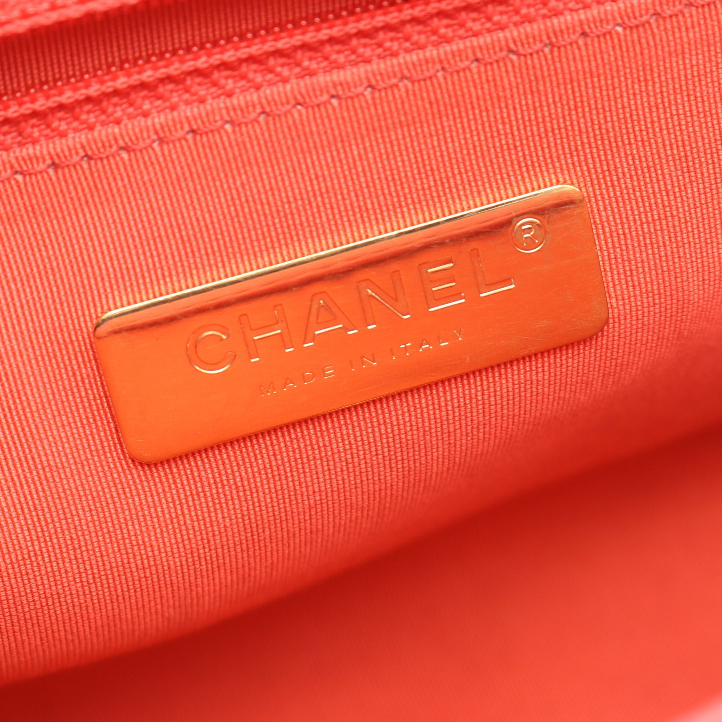 マトラッセ チェーンショルダーバッグ ラムスキン レッド マルチカラー ゴールド金具 シャネル バッグ CHANEL