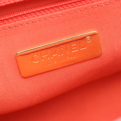マトラッセ チェーンショルダーバッグ ラムスキン レッド マルチカラー ゴールド金具 シャネル バッグ CHANEL