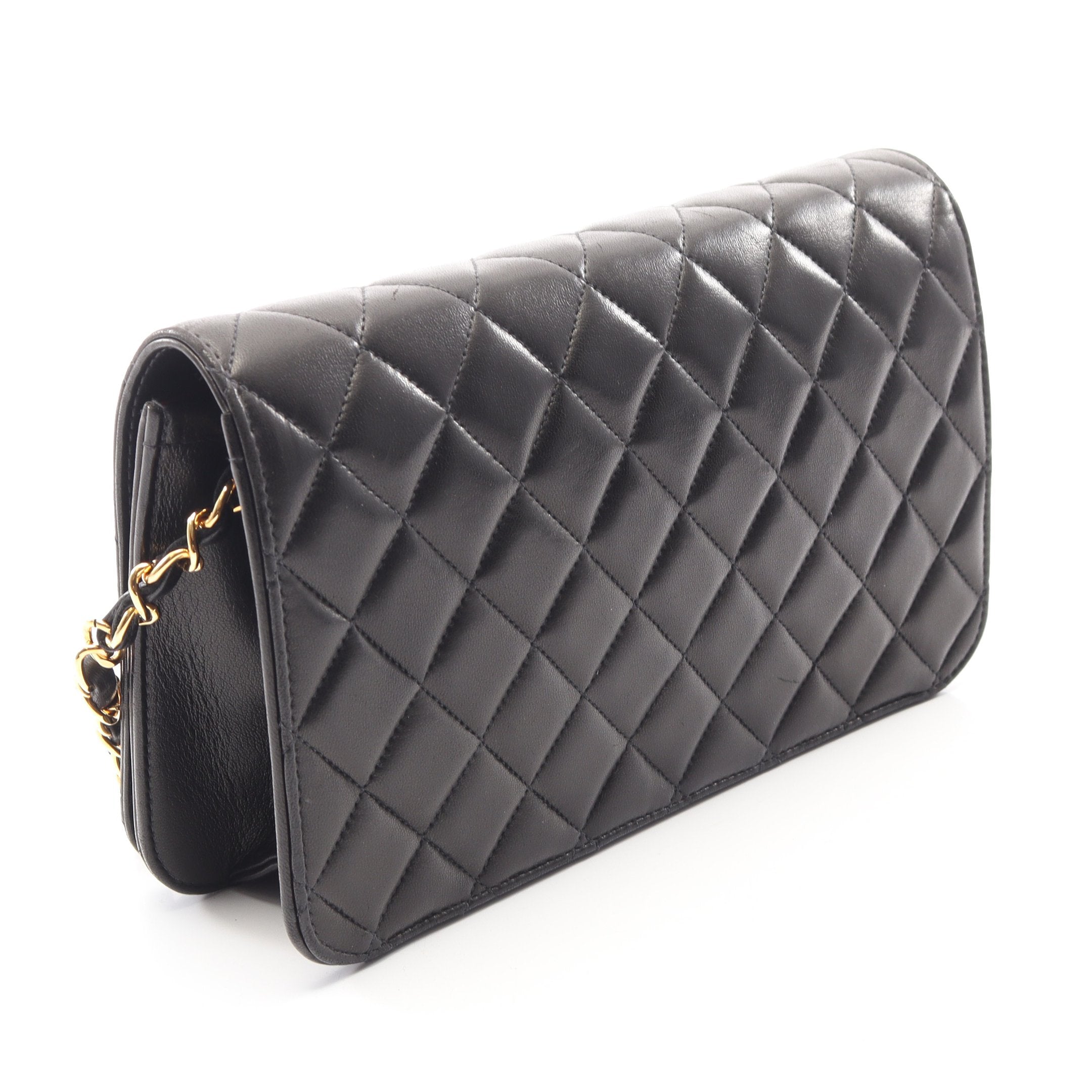 CHANEL シャネル ショルダーバッグ マトラッセ フルフラップ プッシュロック マトラッセ フルフラップ プッシュロック チェーンショルダーバッグ