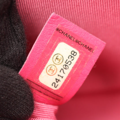 ボーイシャネル スモール チェーンショルダーバッグ ラムスキン ピンクパープル ゴールド金具 シャネル バッグ CHANEL