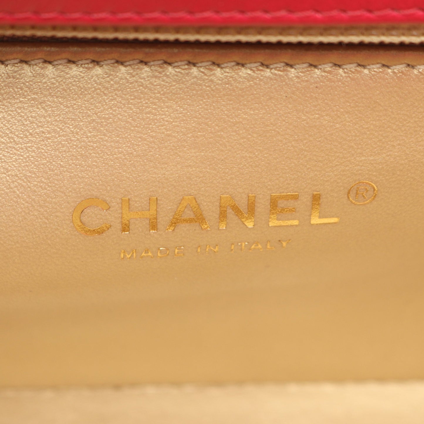 マトラッセ トップハンドル 2WAY チェーンショルダーバッグ ラムスキン ピンクパープル ゴールド金具 シャネル バッグ CHANEL