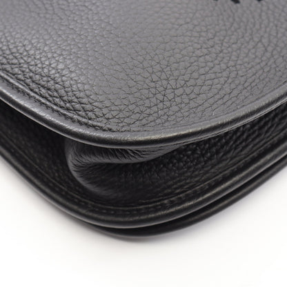 エヴリン 3 トロワ PM ショルダーバッグ トリヨンクレマンス ブラック ゴールド金具 W刻印 エルメス バッグ HERMES
