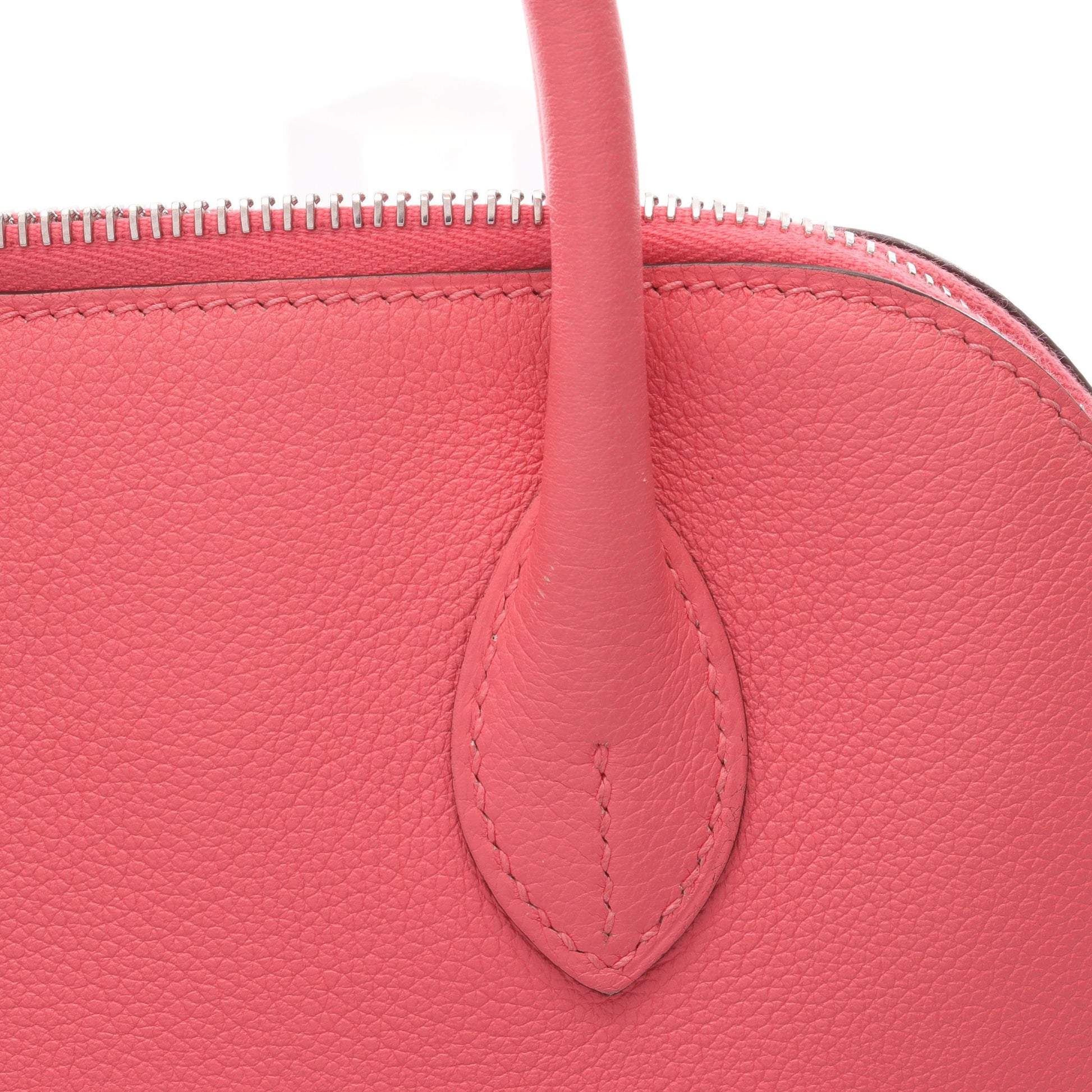 ボリード1923 25 ローズアザレ 2WAY ハンドバッグ エバーカラー ピンク シルバー金具 K刻印 エルメス バッグ HERMES
