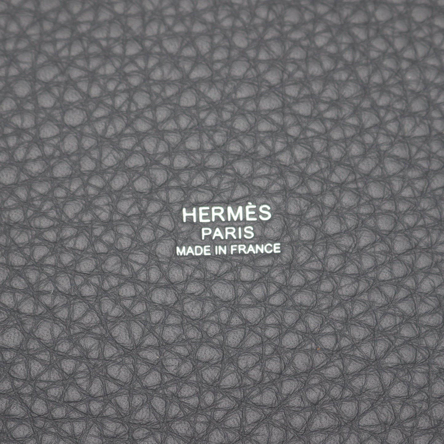 ピコタンロックPM アルドワーズ ハンドバッグ トリヨンクレマンス ダークグレー シルバー金具 K刻印 エルメス バッグ HERMES