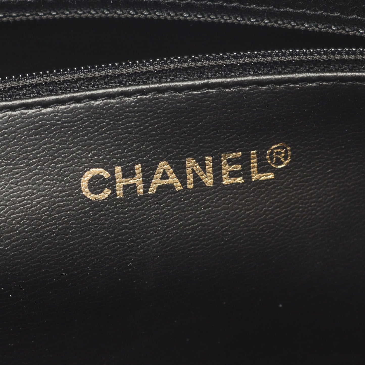 トリプルココマーク チェーンショルダーバッグ チェーントートバッグ キャビアスキン ブラック ゴールド金具 シャネル バッグ CHANEL