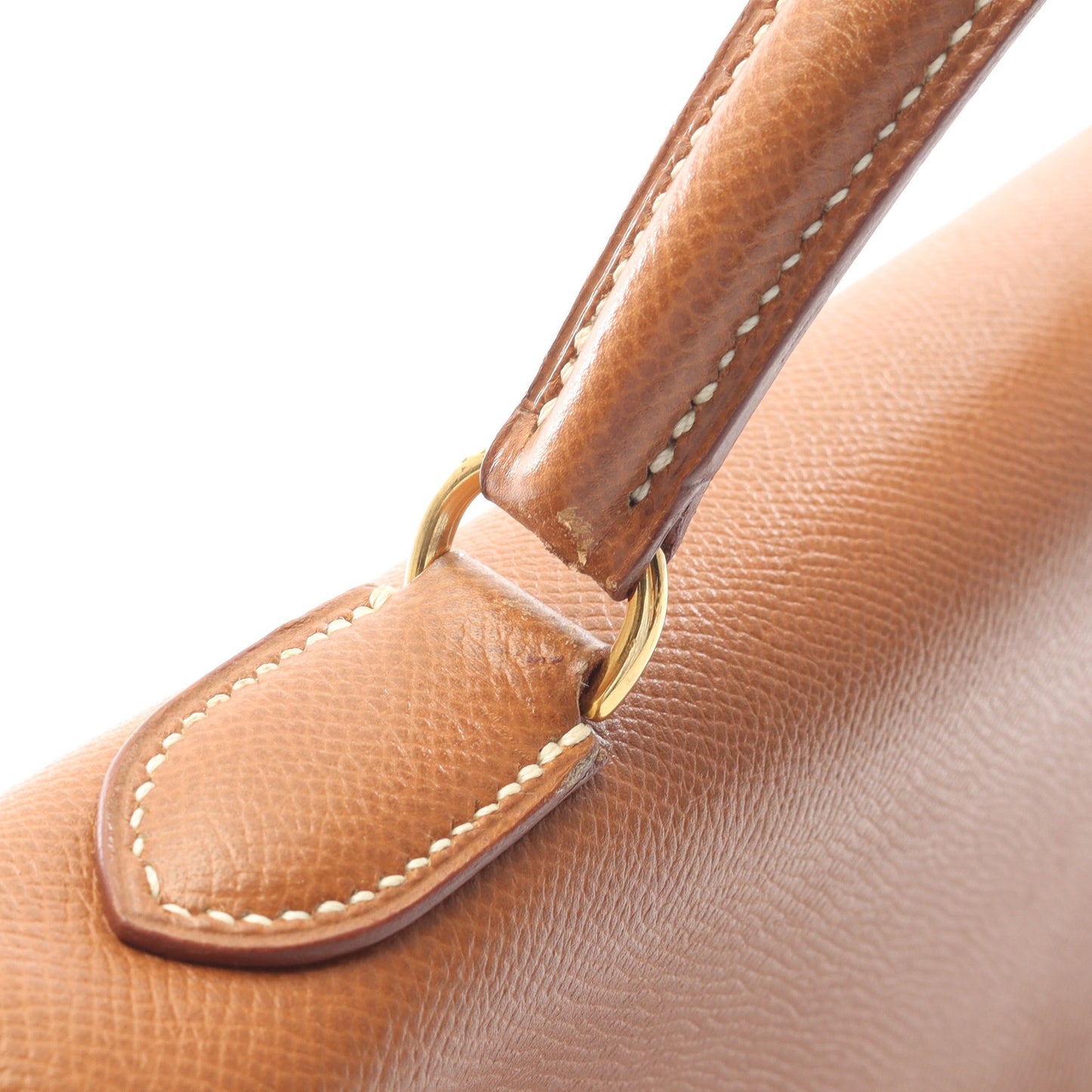ケリー32 ゴールド 内縫い 2WAY ハンドバッグ クシュベル ゴールド ゴールド金具 ○Z刻印 エルメス バッグ HERMES