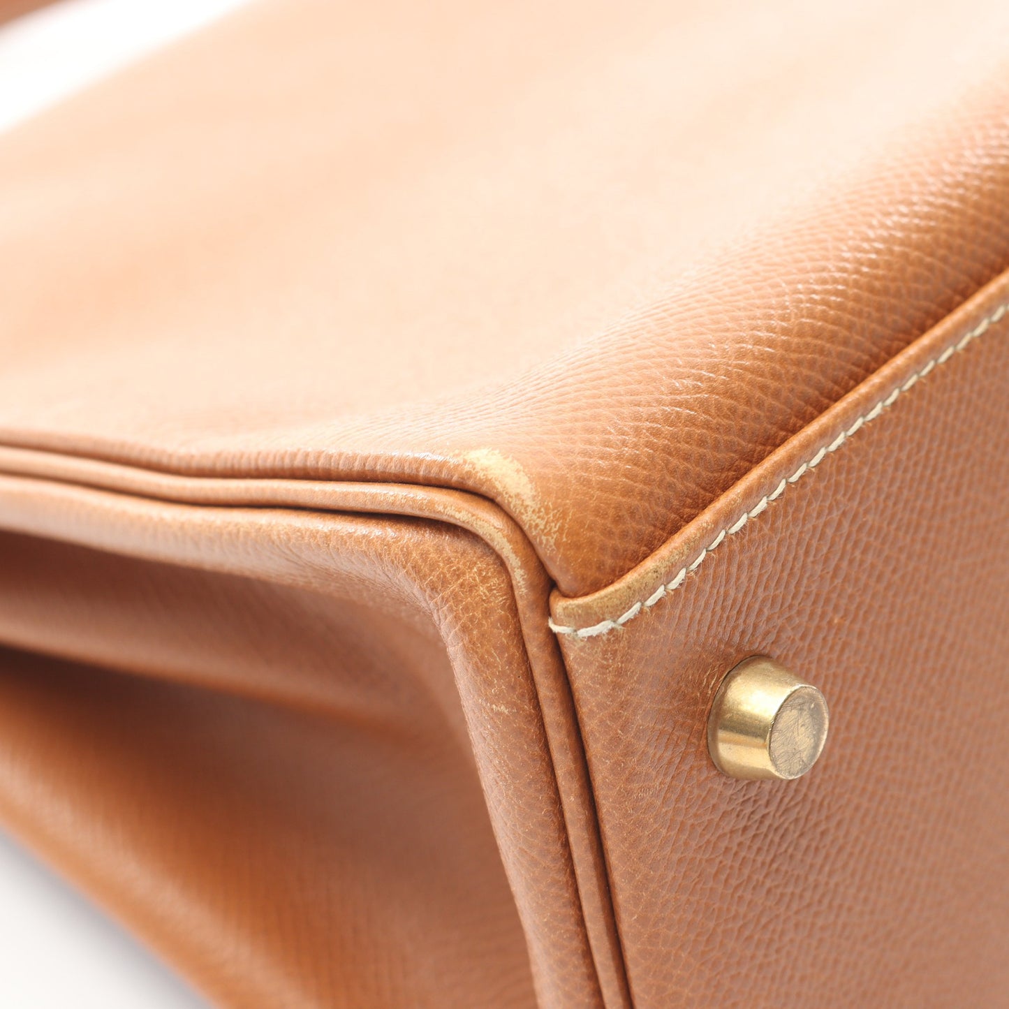 ケリー32 ゴールド 内縫い 2WAY ハンドバッグ クシュベル ゴールド ゴールド金具 ○Z刻印 エルメス バッグ HERMES