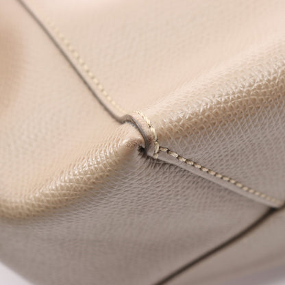 バーティカル スモール カバ 2WAY ハンドバッグ トートバッグ レザー グレーベージュ セリーヌ バッグ CELINE