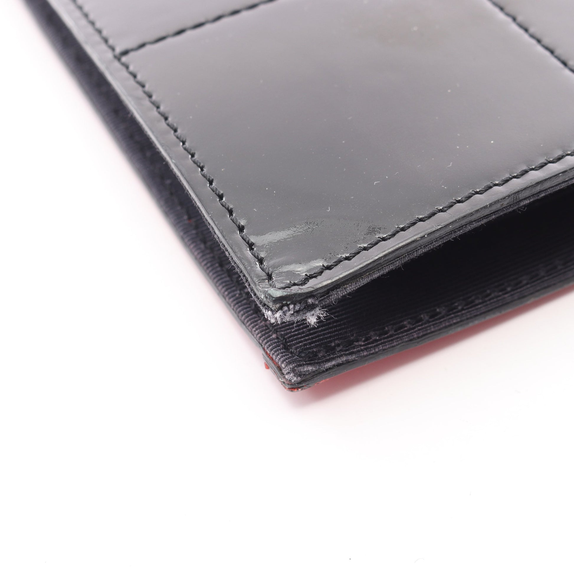 ココシャネル マドモアゼル チョコバー ブラック金具 ハンドバッグ トートバッグ エナメルレザー レザー レッド マルチカラー シャネル バッグ CHANEL