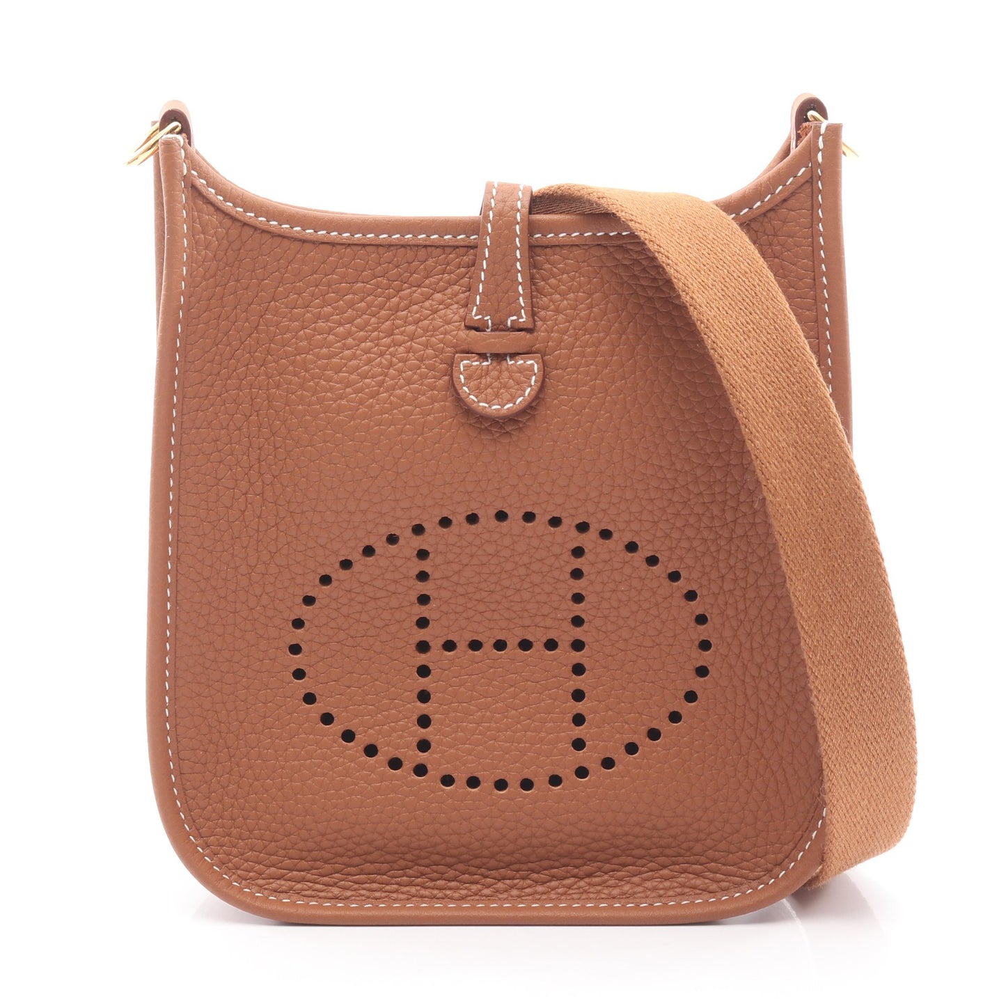 エヴリンTPM アマゾン ゴールド ショルダーバッグ トリヨンクレマンス ゴールド ゴールド金具 G刻印 エルメス バッグ HERMES