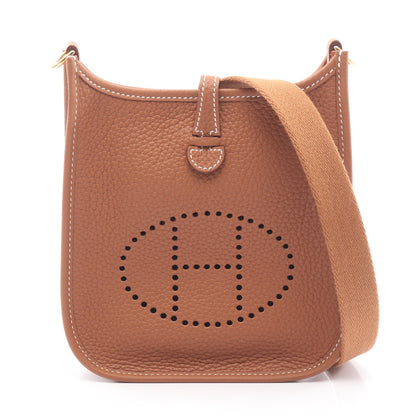 エヴリンTPM アマゾン ゴールド ショルダーバッグ トリヨンクレマンス ゴールド ゴールド金具 G刻印 エルメス バッグ HERMES