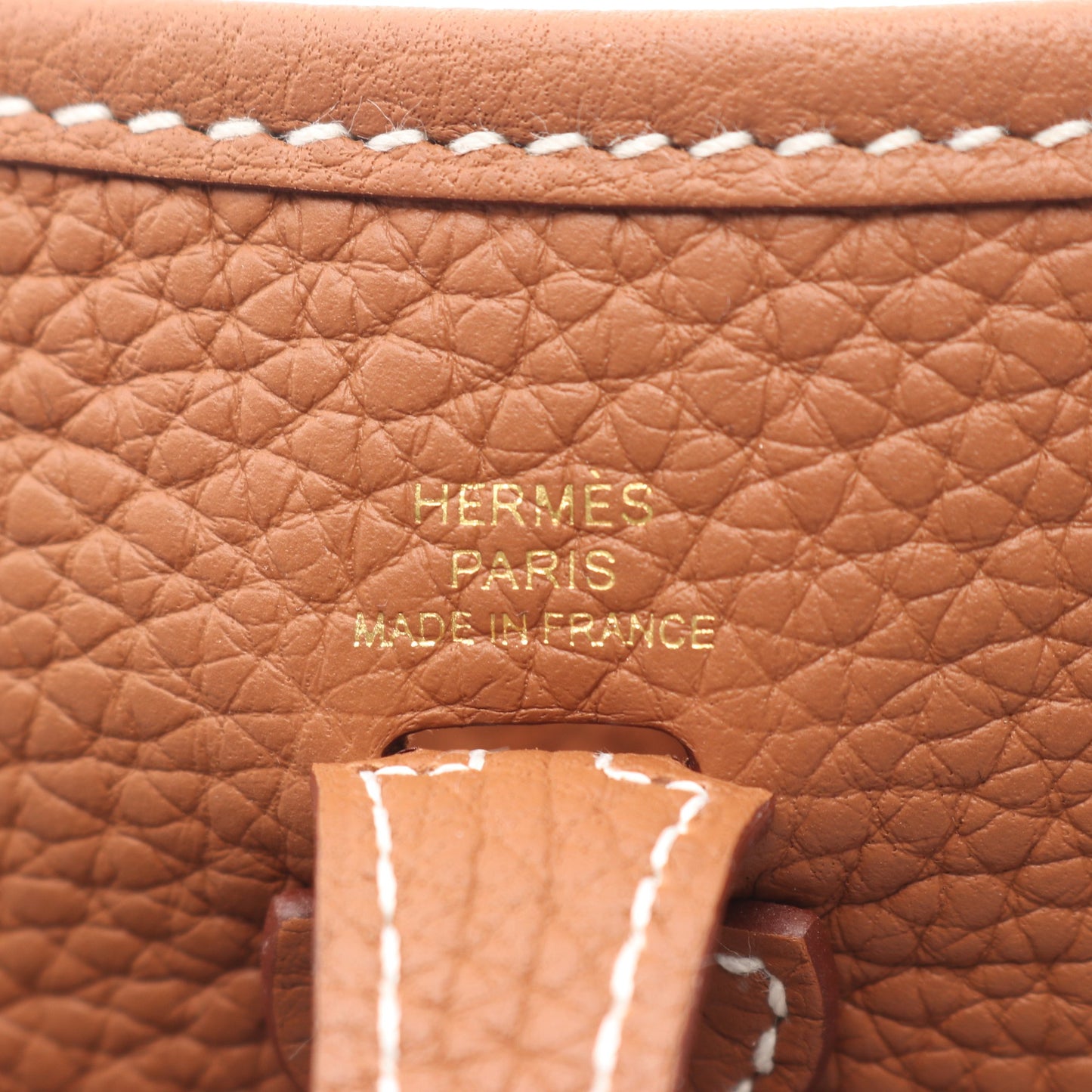 エヴリンTPM アマゾン ゴールド ショルダーバッグ トリヨンクレマンス ゴールド ゴールド金具 G刻印 エルメス バッグ HERMES