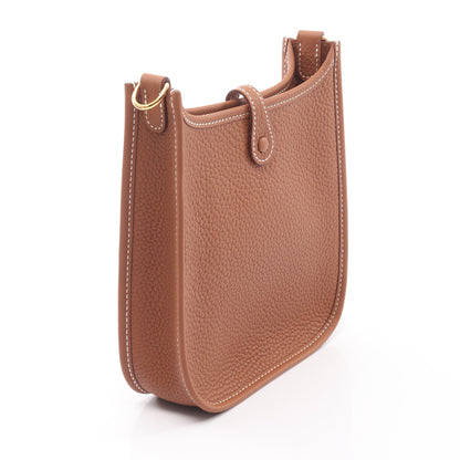 エヴリンTPM アマゾン ゴールド ショルダーバッグ トリヨンクレマンス ゴールド ゴールド金具 G刻印 エルメス バッグ HERMES
