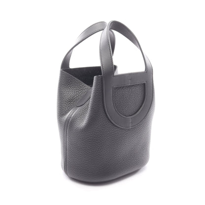 インザループ18 ハンドバッグ トリヨンクレマンス ブラック シルバー金具 W刻印 エルメス バッグ HERMES