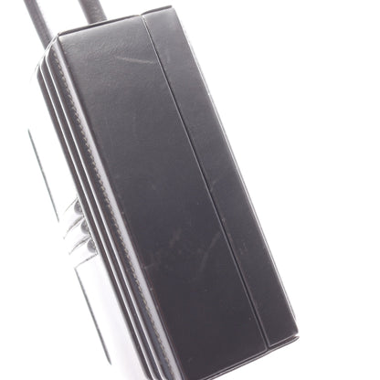 カデナ ケリー ハンドバッグ ボックスカーフ ブラック ゴールド金具 エルメス バッグ HERMES