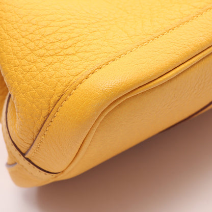 ガーデンパーティTPM ソレイユ ハンドバッグ トートバッグ ネゴンダ イエロー シルバー金具 □M刻印 エルメス バッグ HERMES