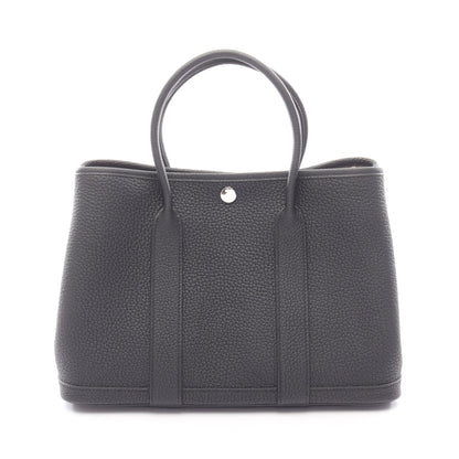 ガーデンパーティTPM ハンドバッグ トートバッグ ネゴンダ ブラック シルバー金具 G刻印 エルメス バッグ HERMES