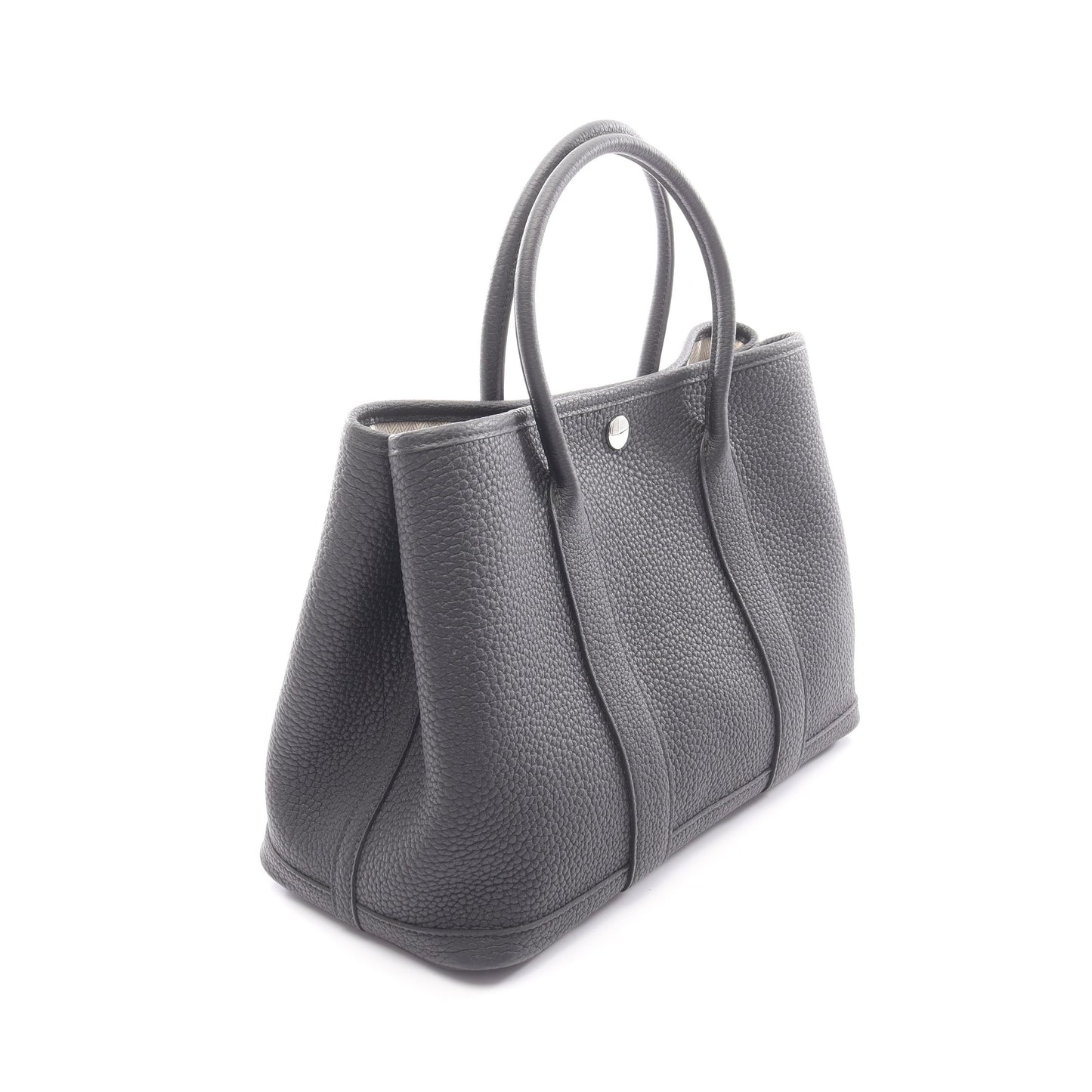 ガーデンパーティTPM ハンドバッグ トートバッグ ネゴンダ ブラック シルバー金具 G刻印 エルメス バッグ HERMES