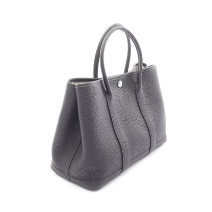 ガーデンパーティTPM ハンドバッグ トートバッグ ネゴンダ ブラック シルバー金具 G刻印 エルメス バッグ HERMES