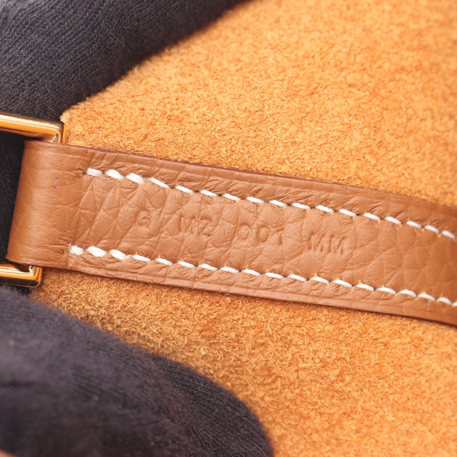 ピコタンロックPM ゴールド ハンドバッグ トリヨンクレマンス ブラウン ゴールド金具 G刻印 エルメス バッグ HERMES