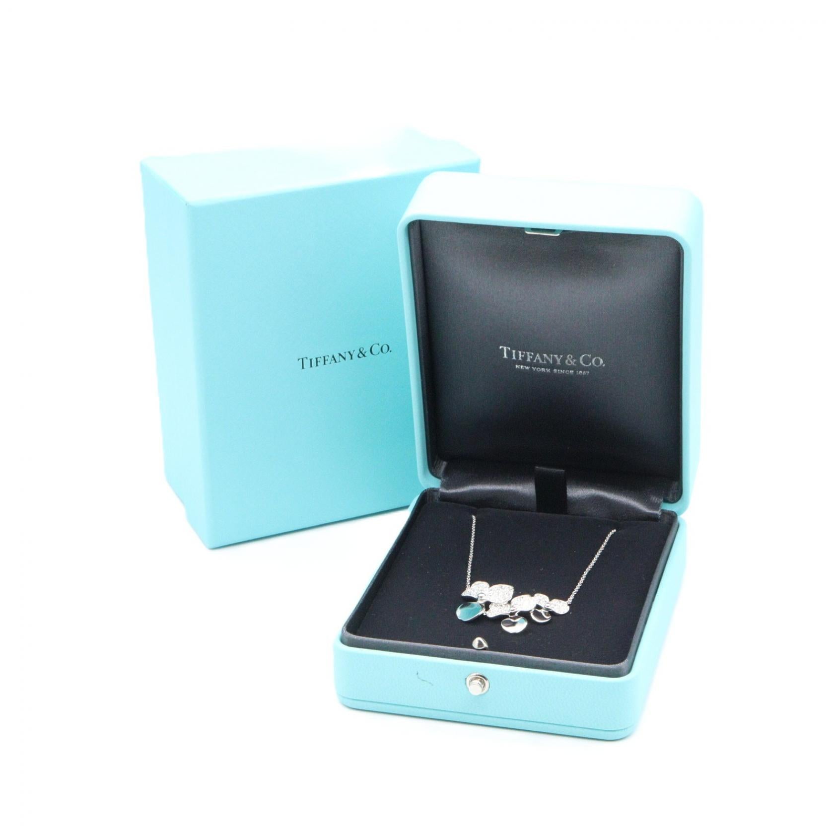 ペーパーフラワー クラスター ダイヤ ネックレス ネックレス PT950 ダイヤモンド プラチナ クリア ティファニー アクセサリー TIFFANY & Co.