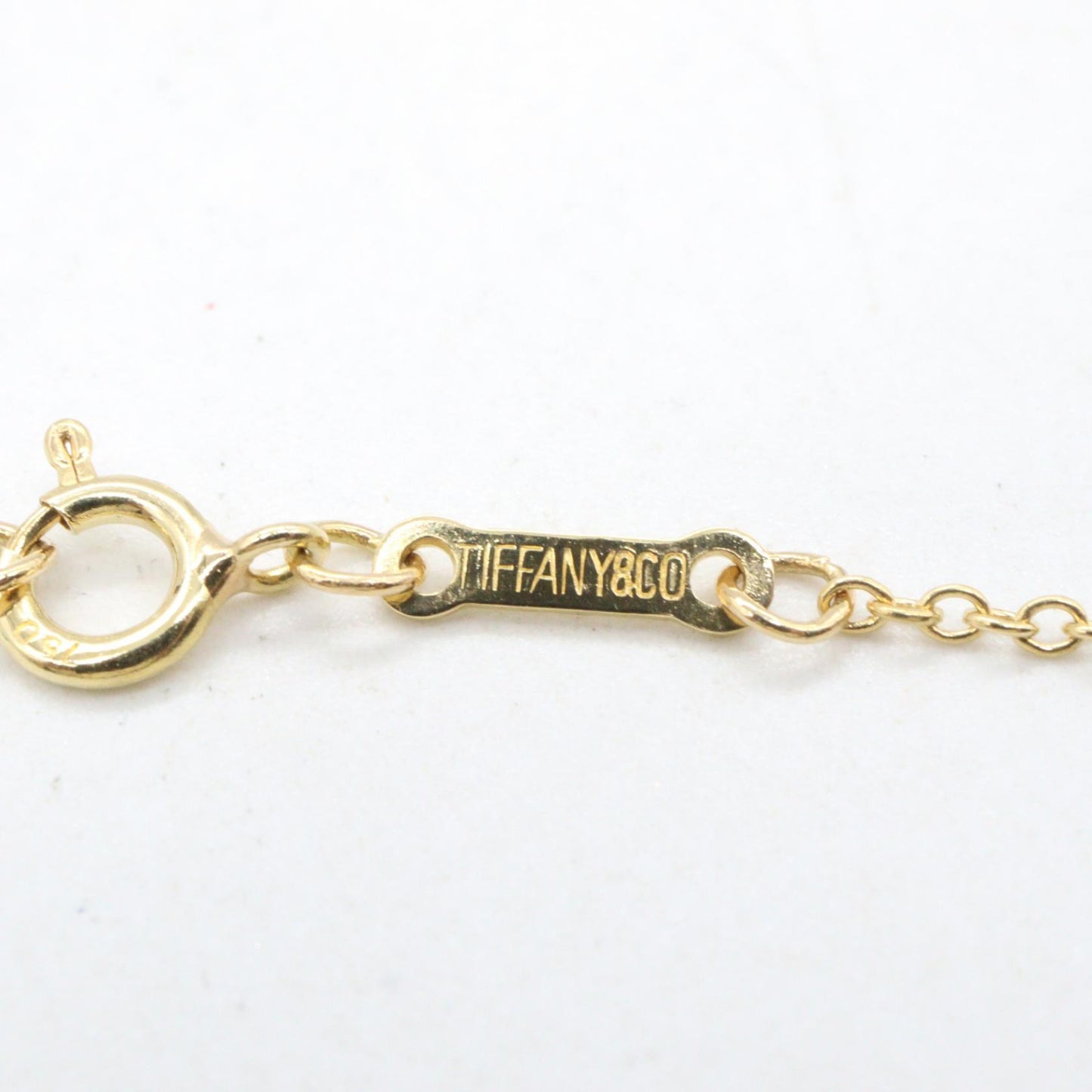 オープンハート ミディアム ネックレス ネックレス K18YG イエローゴールド ティファニー アクセサリー TIFFANY & Co.