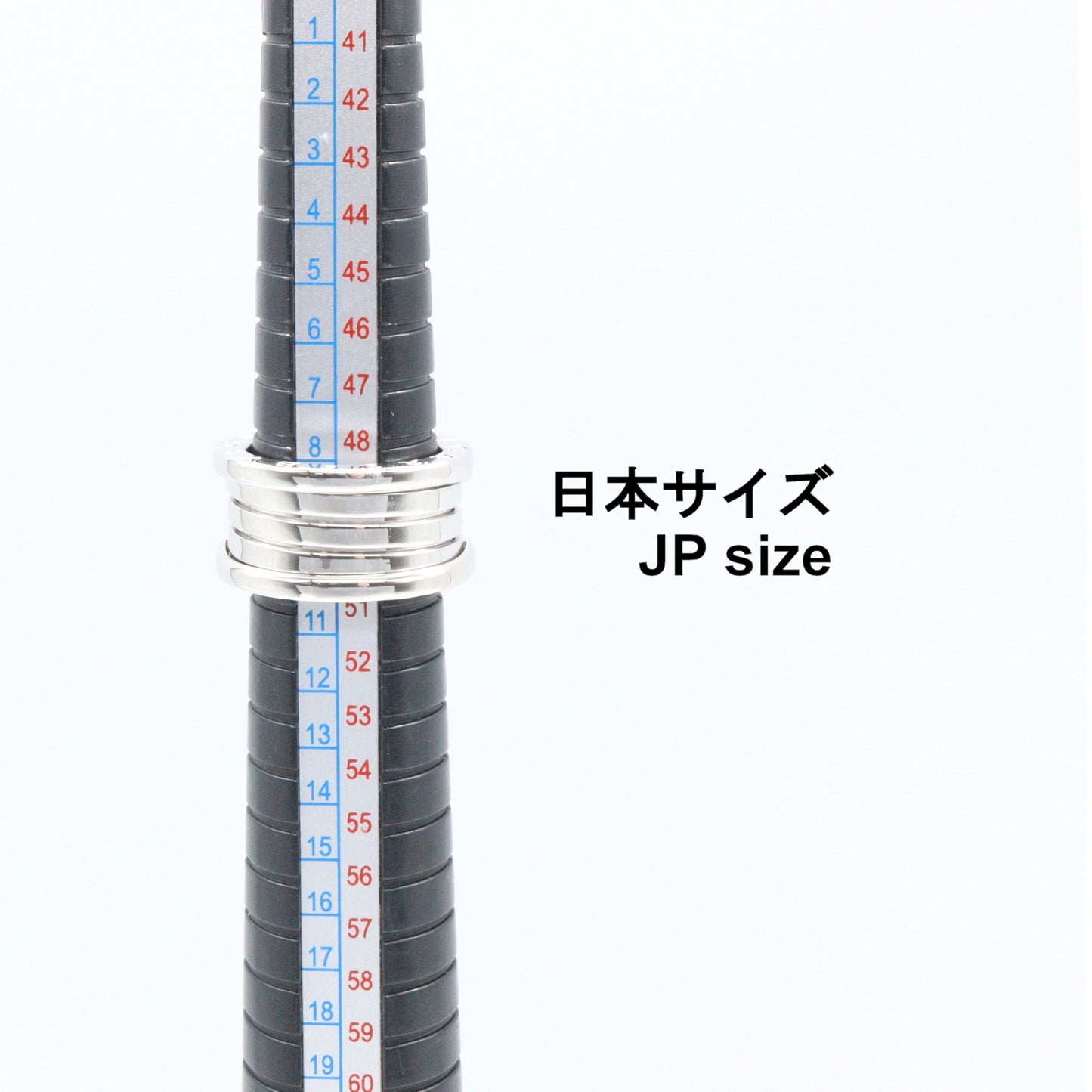 B-zero1 ビーゼロワン リング 4バンド リング 指輪 K18WG ホワイトゴールド ブルガリ アクセサリー BVLGARI