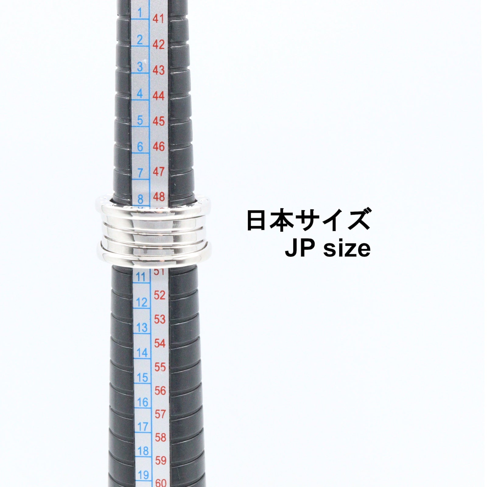 B-zero1 ビーゼロワン リング 4バンド リング 指輪 K18WG ホワイトゴールド ブルガリ アクセサリー BVLGARI