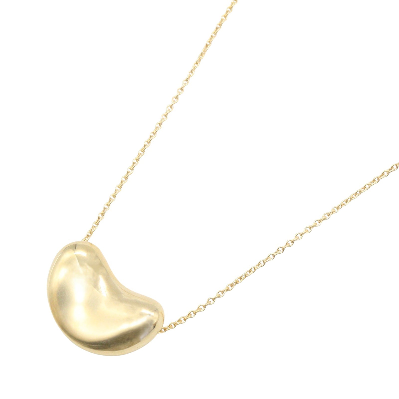 ビーン ネックレス ネックレス K18YG イエローゴールド ティファニー アクセサリー TIFFANY & Co.