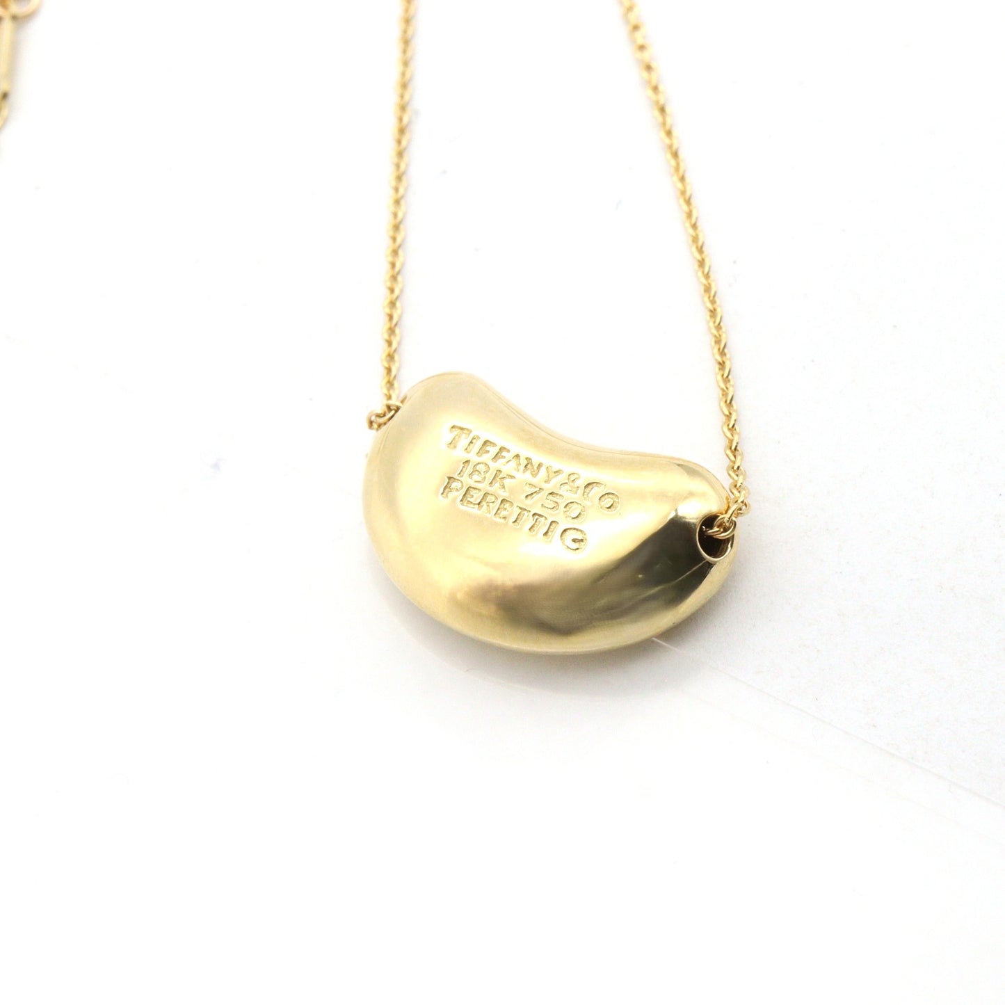 ビーン ネックレス ネックレス K18YG イエローゴールド ティファニー アクセサリー TIFFANY & Co.