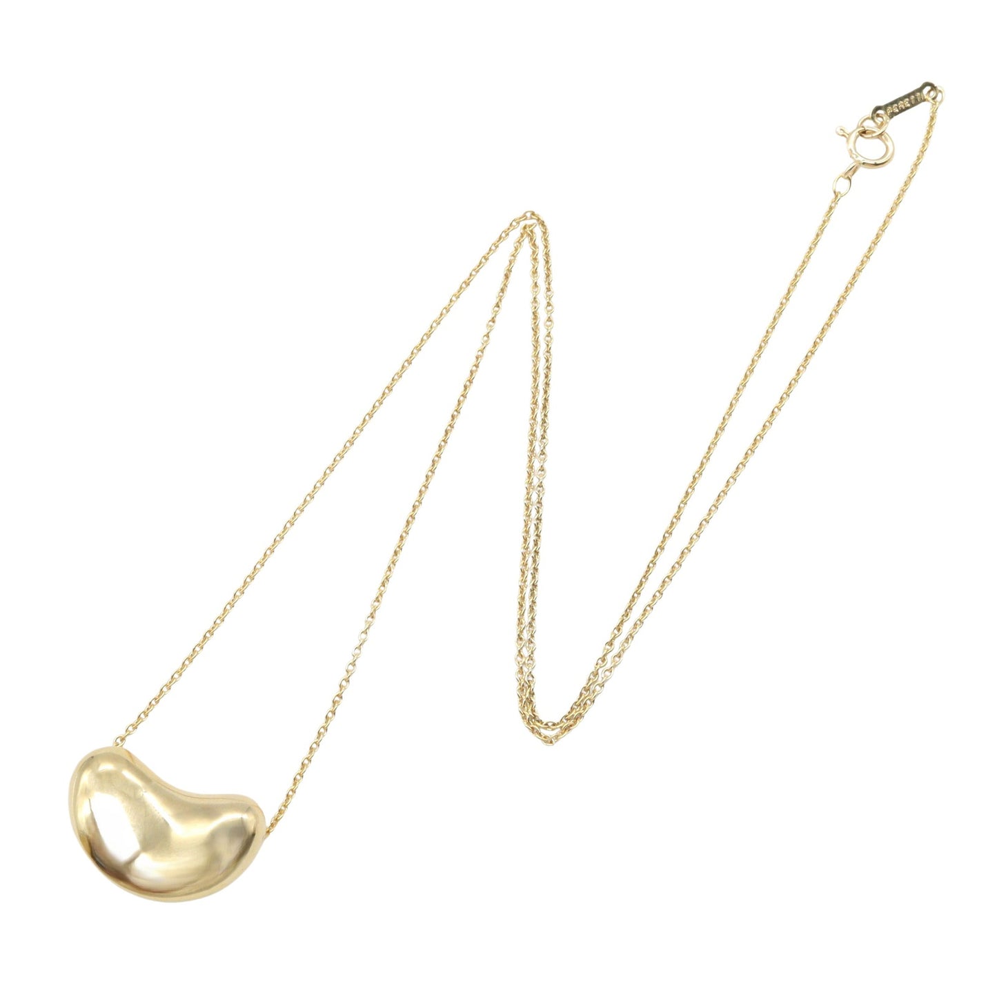 ビーン ネックレス ネックレス K18YG イエローゴールド ティファニー アクセサリー TIFFANY & Co.