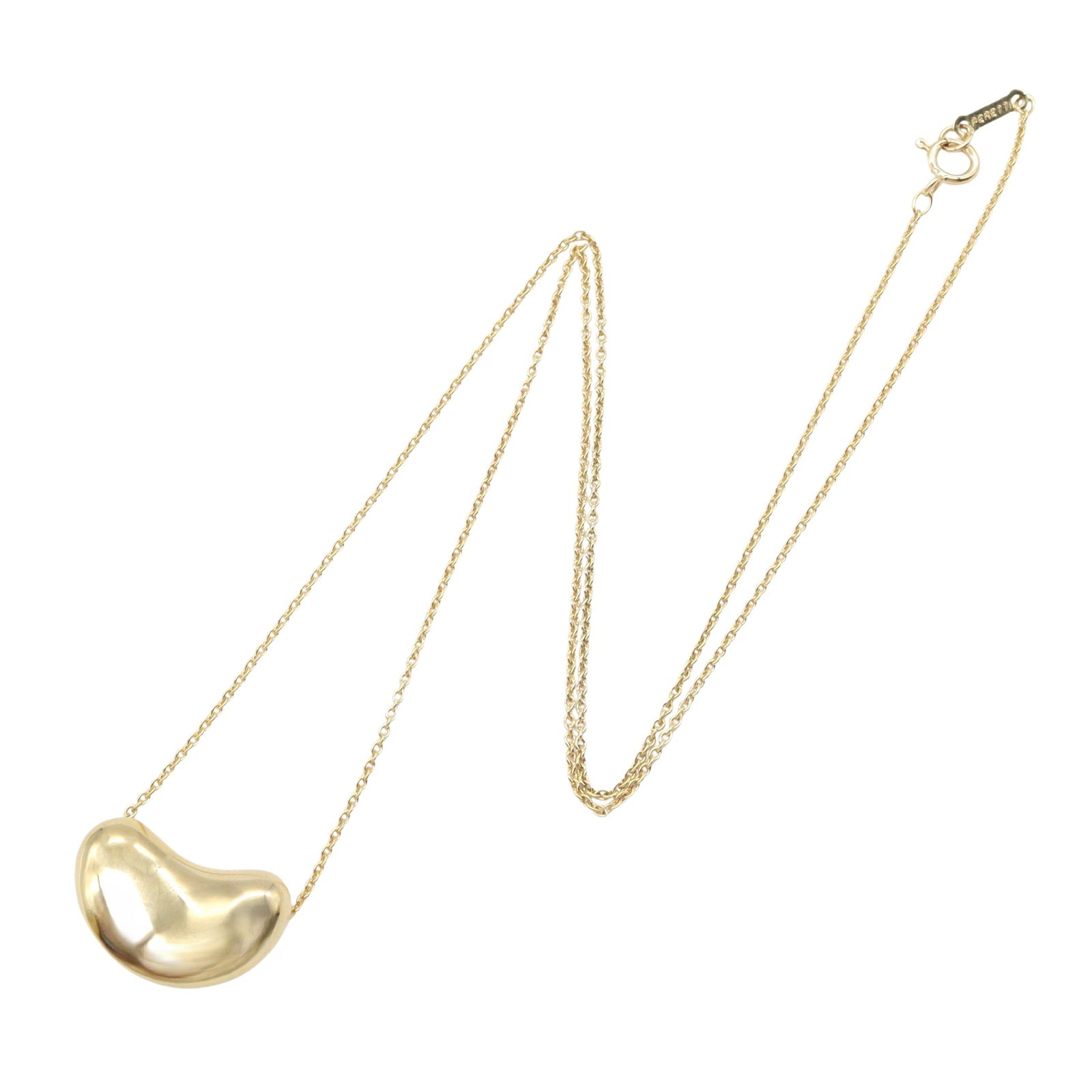 ビーン ネックレス ネックレス K18YG イエローゴールド ティファニー アクセサリー TIFFANY & Co.