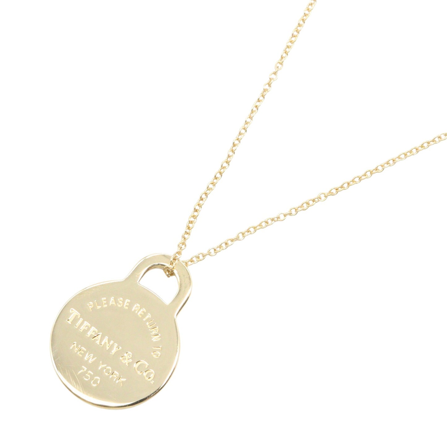 RTT ネックレス ネックレス K18YG イエローゴールド ティファニー アクセサリー TIFFANY & Co.
