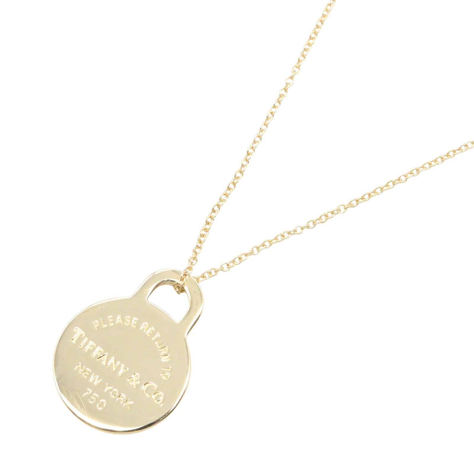 RTT ネックレス ネックレス K18YG イエローゴールド ティファニー アクセサリー TIFFANY & Co.