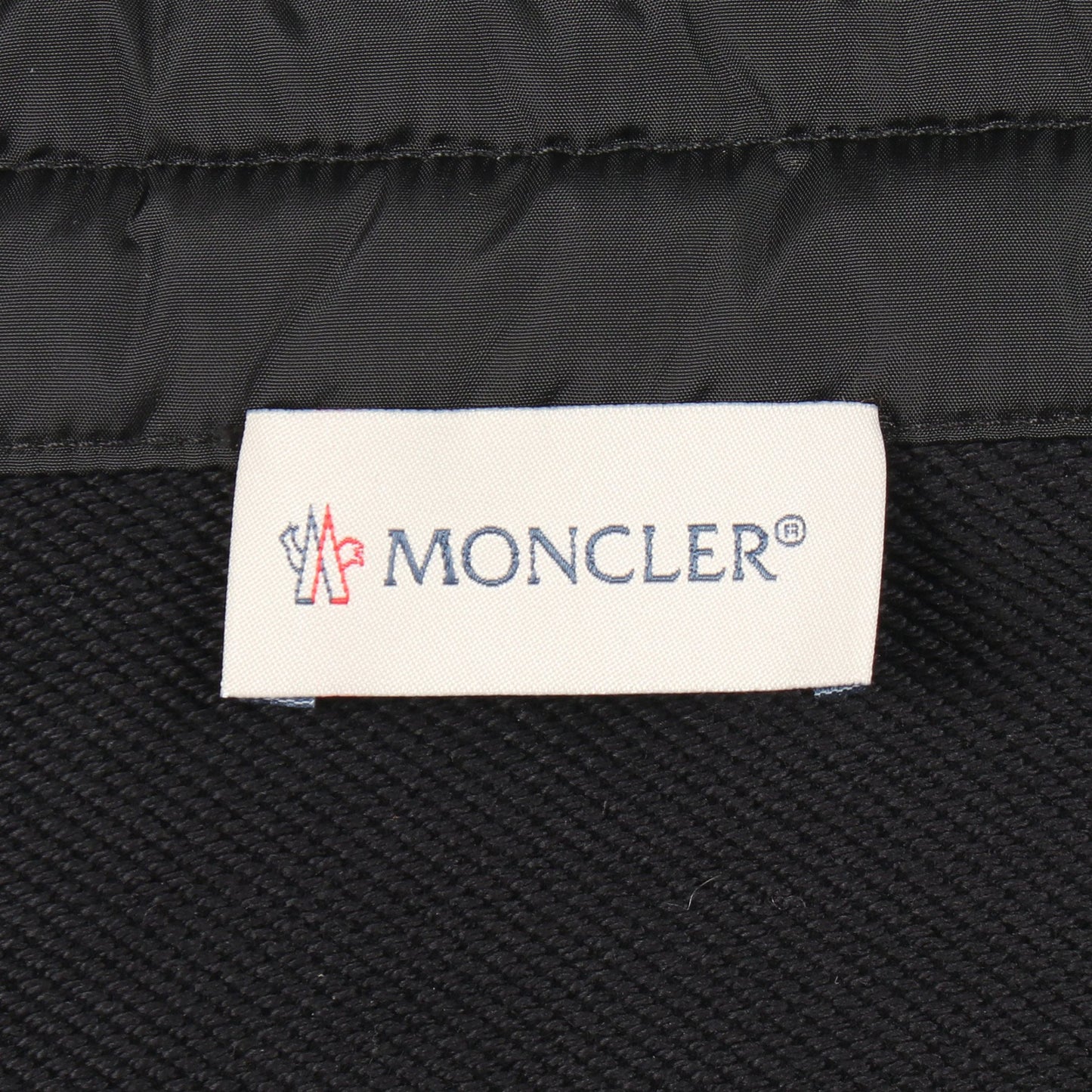 切替 ダウンジャケット ナイロン コットン ブラック モンクレール アウター MONCLER