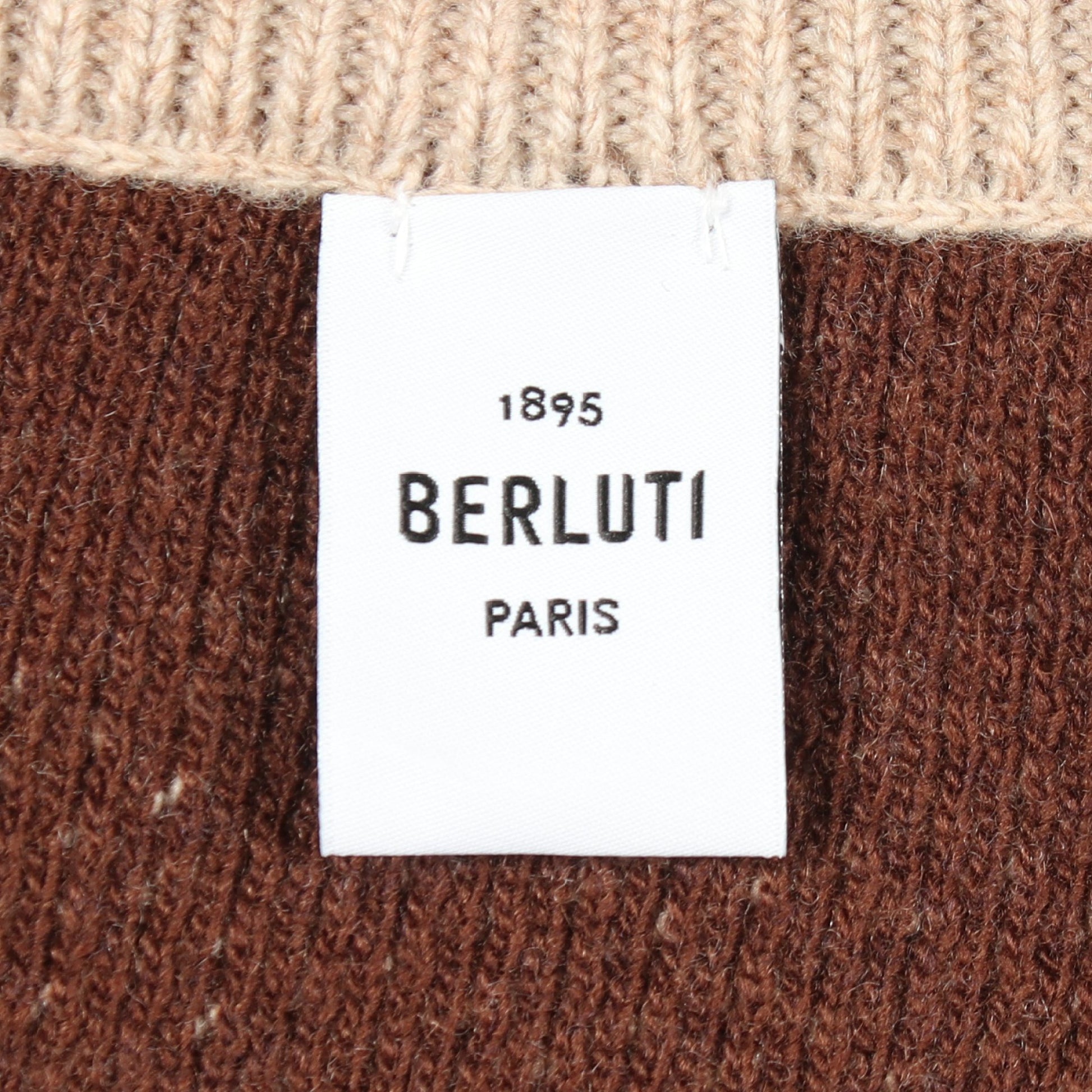 ジップアップ ニット ジャケット ウール カシミヤ ベージュ ベルルッティ アウター Berluti