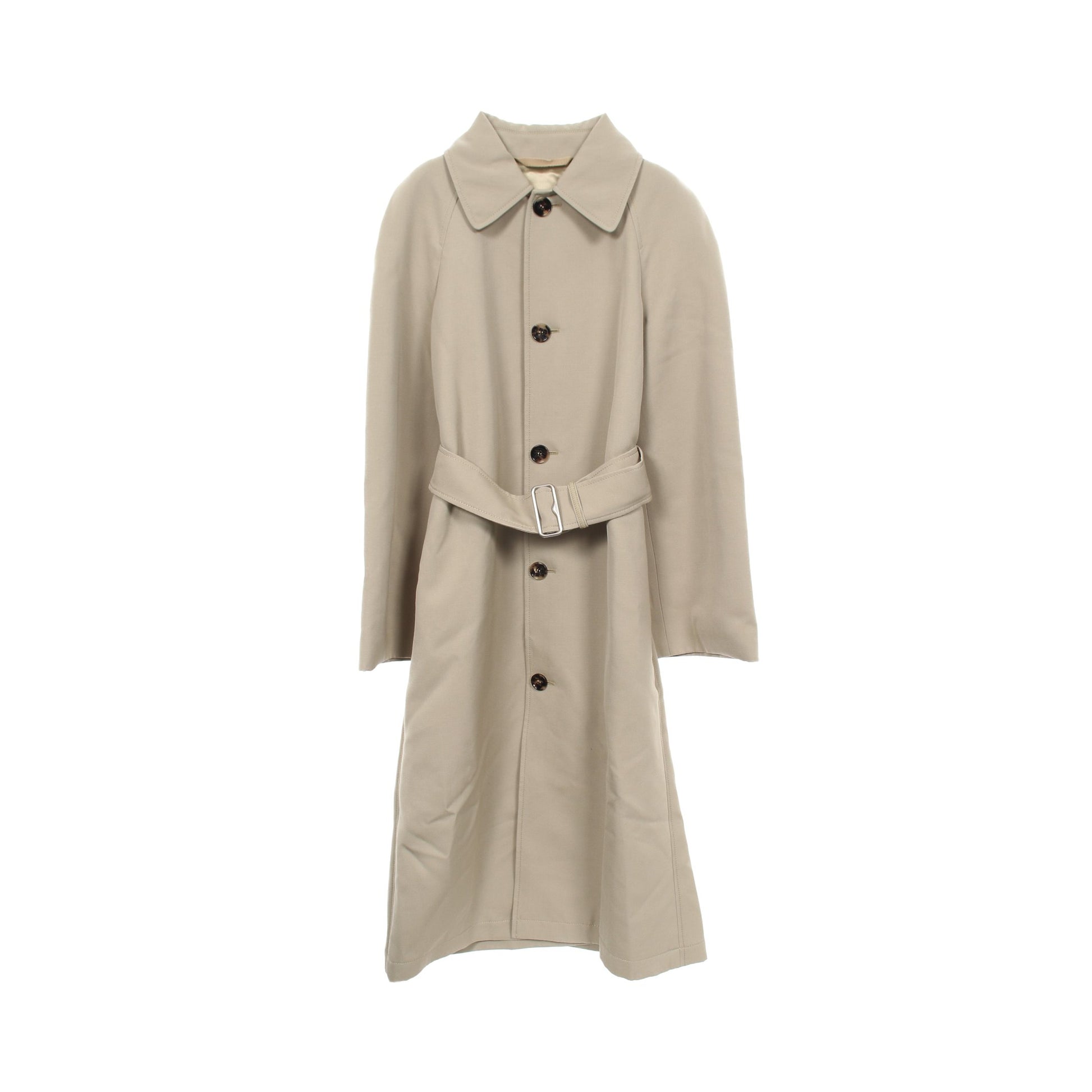 ステンカラーコート レーヨン カーキグリーン バーバリー アウター BURBERRY