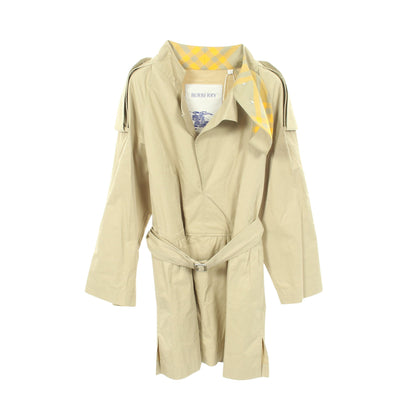 トレンチミニドレス ワンピース コットン カーキベージュ バーバリー ワンピース BURBERRY