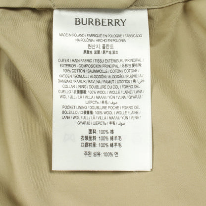 トレンチミニドレス ワンピース コットン カーキベージュ バーバリー ワンピース BURBERRY