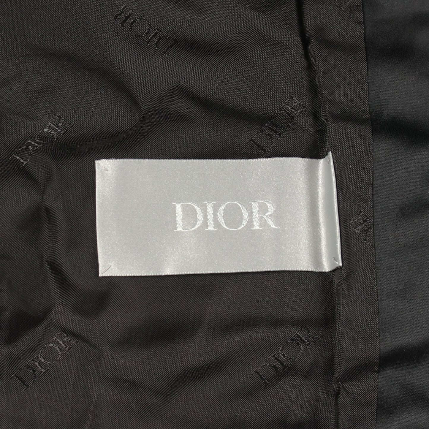 DIOR × KENNY SCHARF CDロゴ刺繍 ボンバージャケット ブルゾン ナイロン ブラック ディオール アウター DIOR